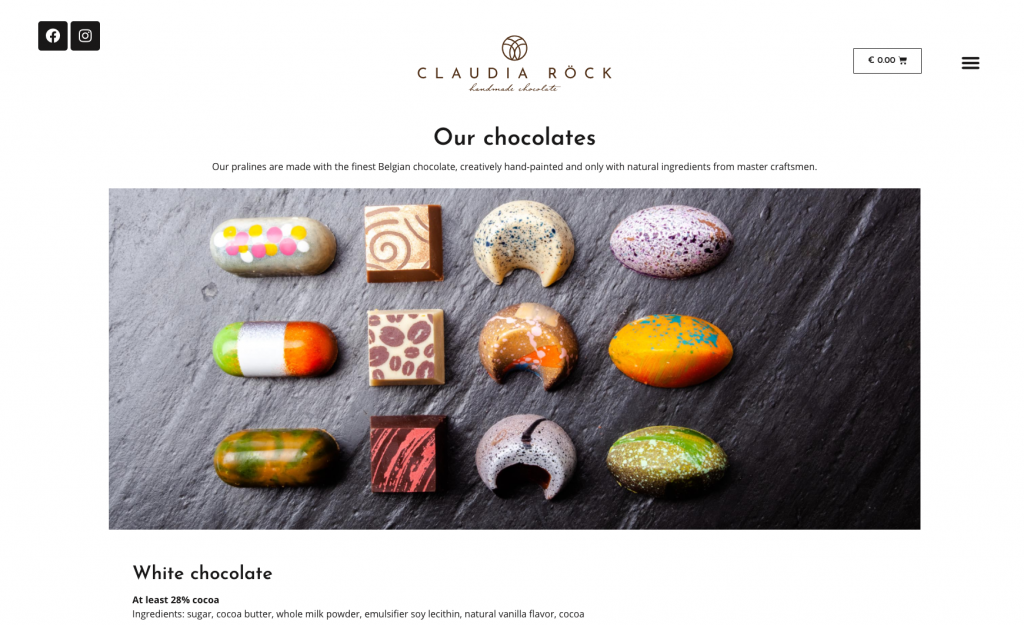 claudia rock elementor showcase