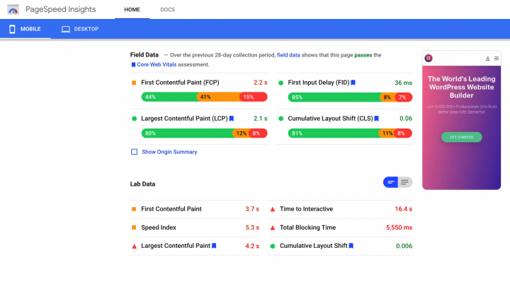 google-pagespeed-insights google-pagespeed-insights