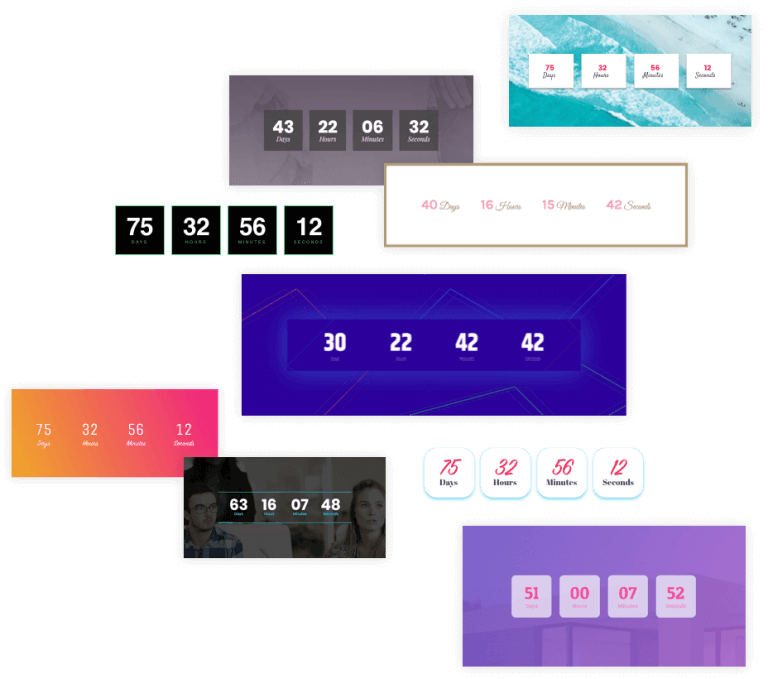 Countdown Style & Layout