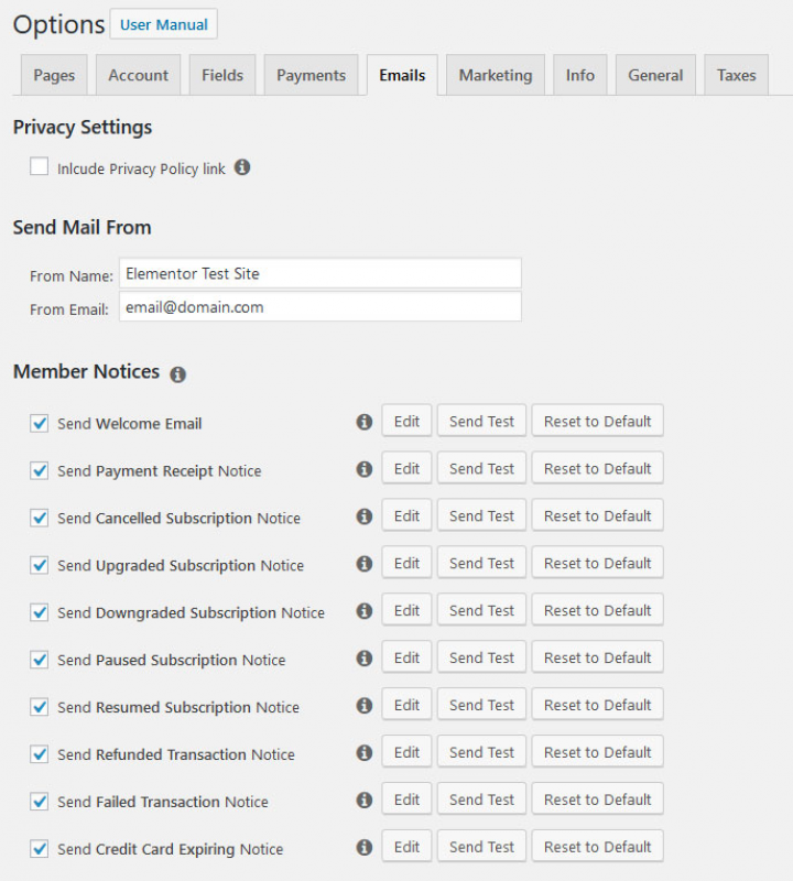 email customization options email customization options