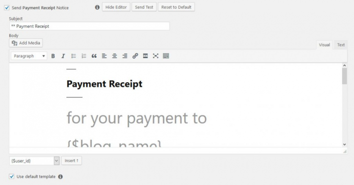payment receipt payment receipt