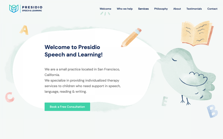 presidio elementor showcase