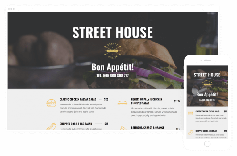 mobile responsive Menus