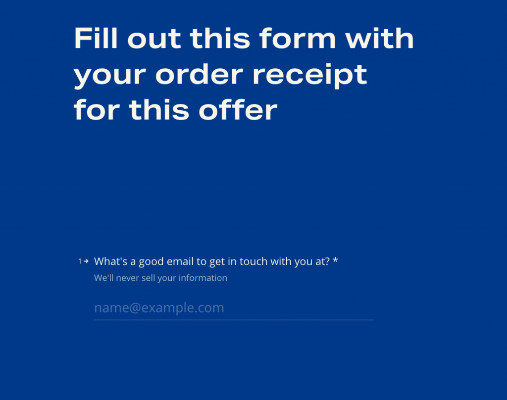 website forms multiple screens