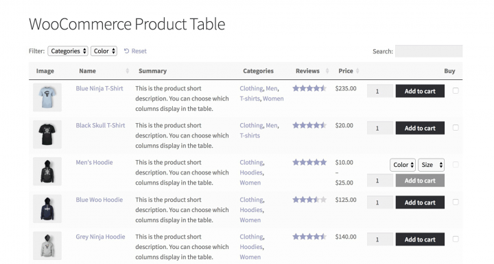 WooCommerce-Product-Table WooCommerce-Product-Table
